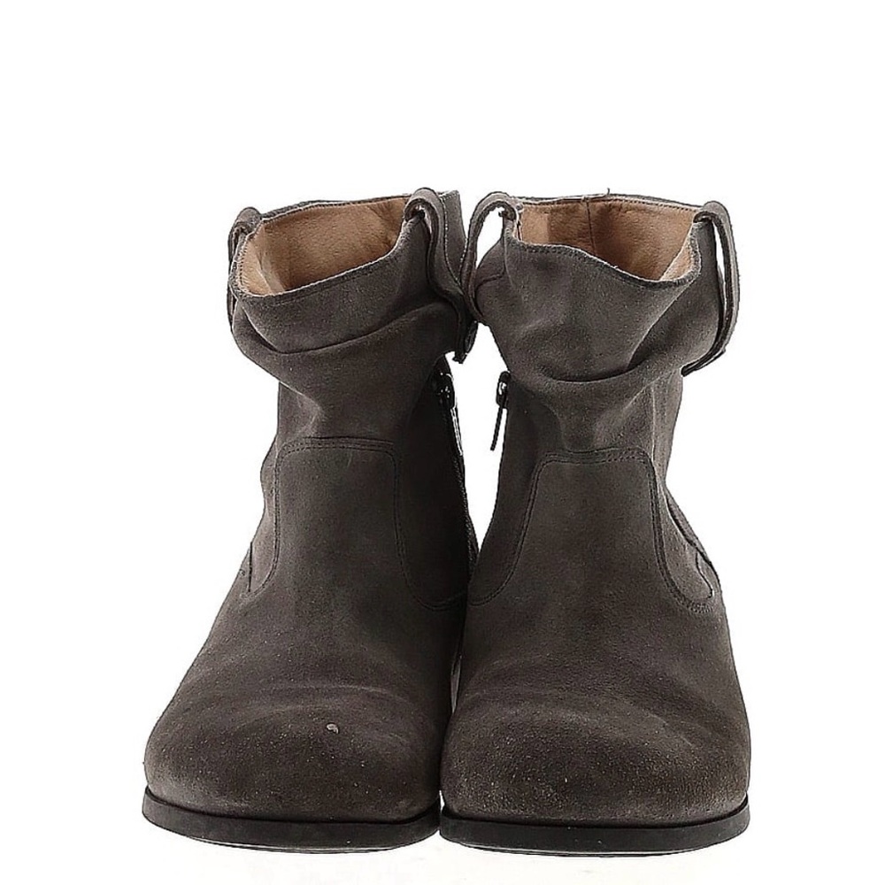 Birkenstock Sarnia Gray Suede Ankle Boots